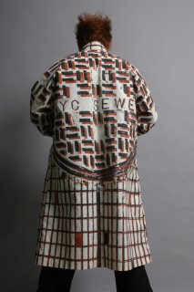 The coat from<br>the back