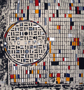 Mondrian Sewer by Mark Nilsen